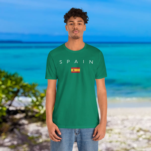 Premium T-Shirt for Men, Spain Design, Soft & Stylish Spanish Tee, Comfy Graphic Shirt, Spain Flag, Spain Gift Tee