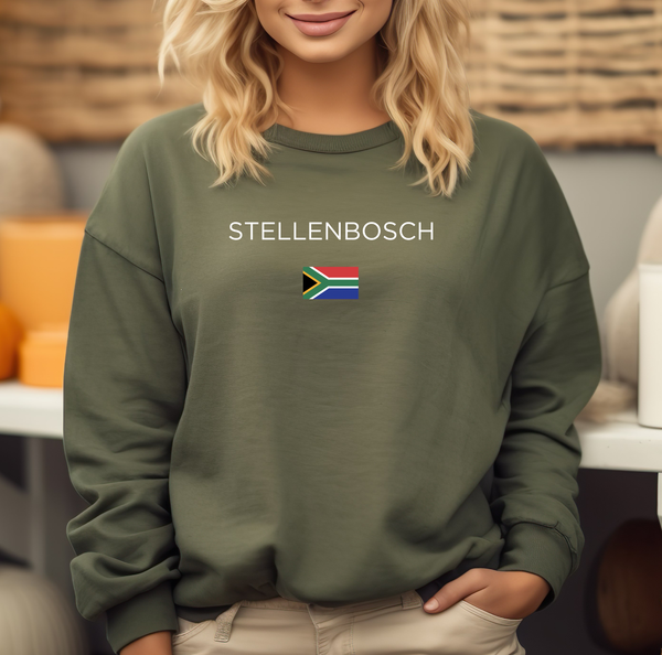 Pure Comfort Sweatshirt, Wine Sweatshirt, Soft, stylish, Stellenbosch Lover, South Africa Gift, South Africa lover - Stellenbosch South Africa
