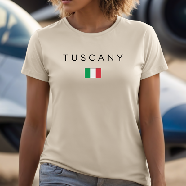 Premium Wine T-Shirt, Soft & Stylish Wine Lover Tee, Tuscany, Italy, Graphic Tee, Comfy Fun Shirt, Italy Gift