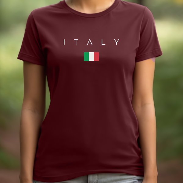 Premium Italy T-Shirt, Soft & Stylish Italian Tee, Comfy Graphic Shirt, Italy Flag Design, Italia, Italy Gift