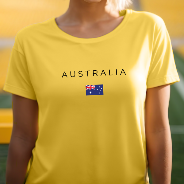 Premium Australia T-Shirt for Women, Soft & Stylish Australian Tee, Comfy Graphic Shirt, Australia Flag Design, Aussie Gift