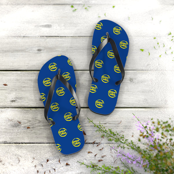 Stylish & durable flip flops for pool & beach, easy fit sandals for men & women, soft & comfortable foot sandals for everyday use - pourvibe YN design